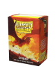 100 Dragon Shield Sleeves - Matte Dual Ember Standard