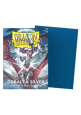 100 Dragon Shield Sleeves - Matte Dual Cobalt/Silver Standard