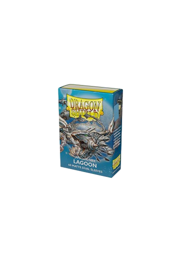 60 Small Dragon Shield Sleeves - Dual Matte Lagoon Japan