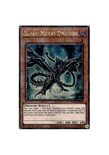 Black Metal Dragon (V.5 - Quarter Century Secret Rare)