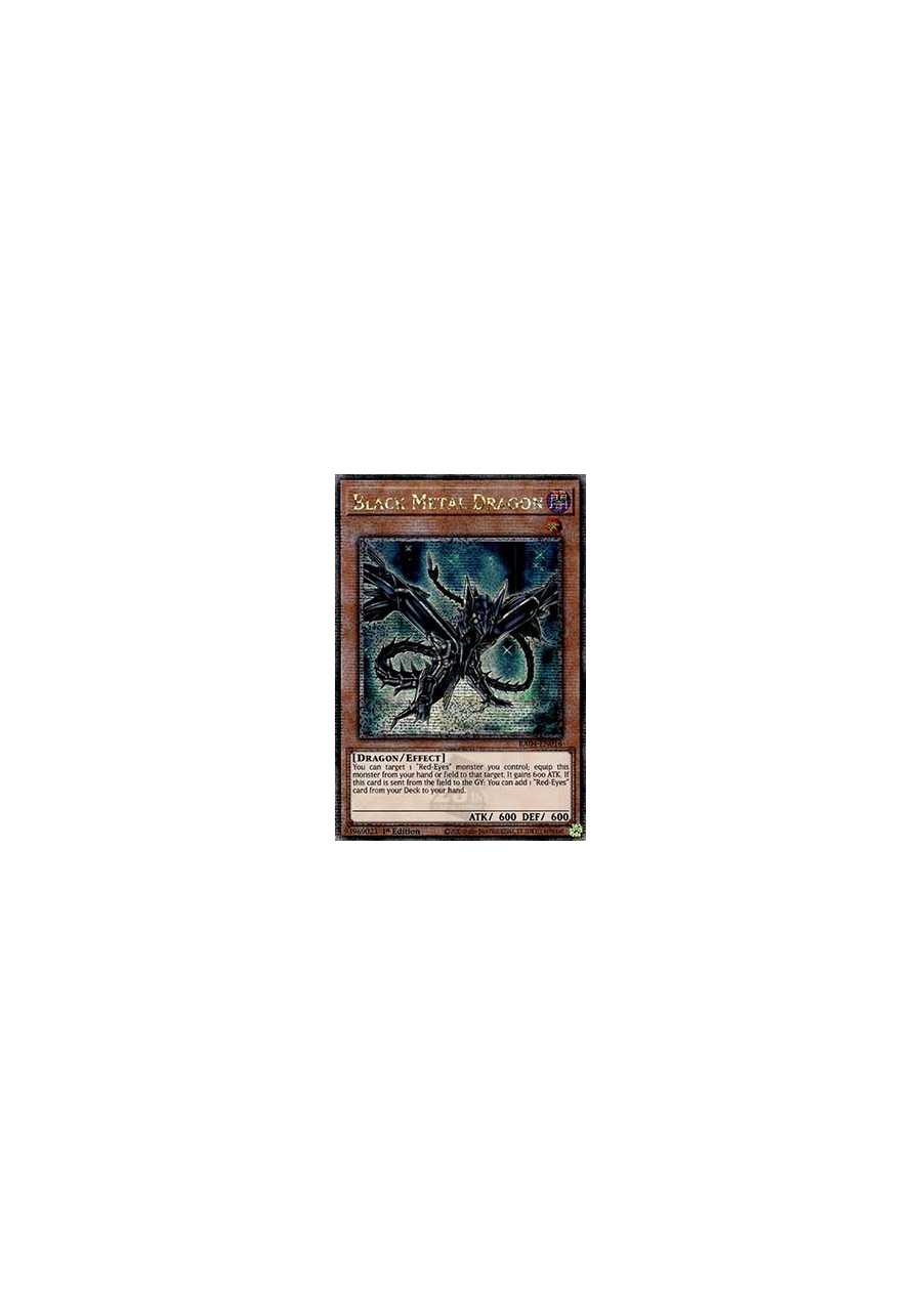 Black Metal Dragon (V.5 - Quarter Century Secret Rare)
