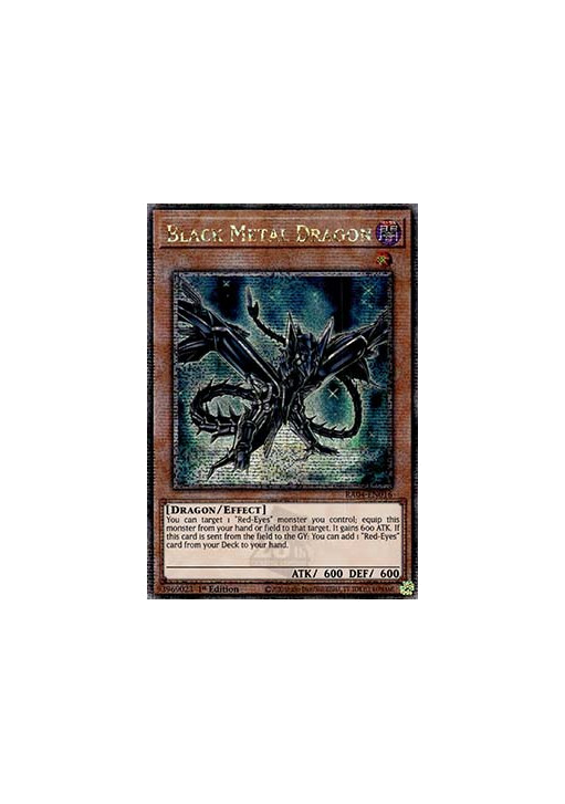 Black Metal Dragon (V.5 - Quarter Century Secret Rare)