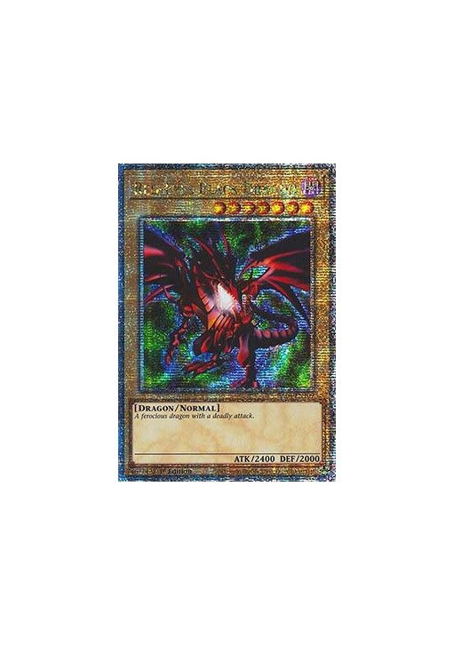 Red-Eyes Black Dragon (V.4 - Quarter Century Secret Rare)