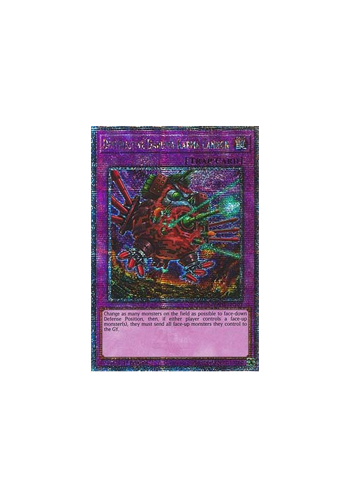 Destructive Daruma Karma Cannon (V.5 - Quarter Century Secret Rare)