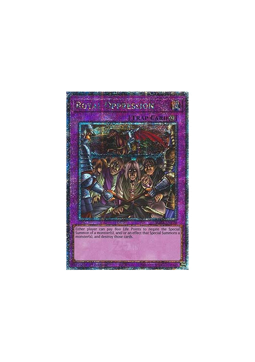 Royal Oppression (V.2 - Quarter Century Secret Rare)