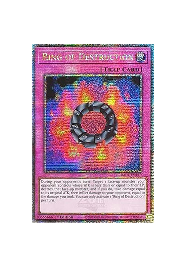 Ring of Destruction (V.2 - Quarter Century Secret Rare)