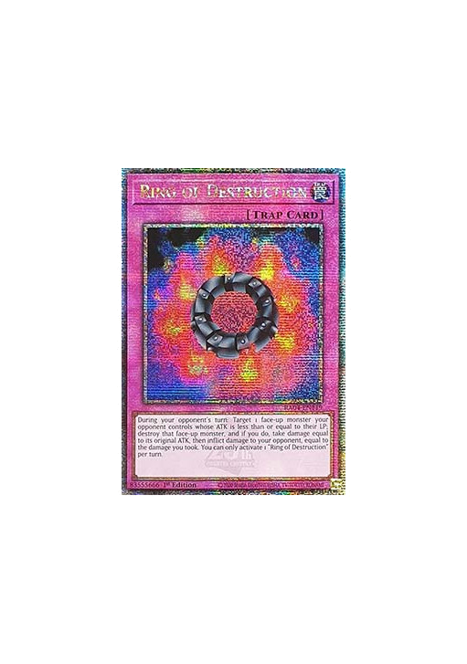 Ring of Destruction (V.2 - Quarter Century Secret Rare)