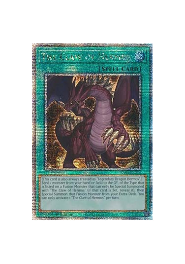 The Claw of Hermos (V.2 - Quarter Century Secret Rare)