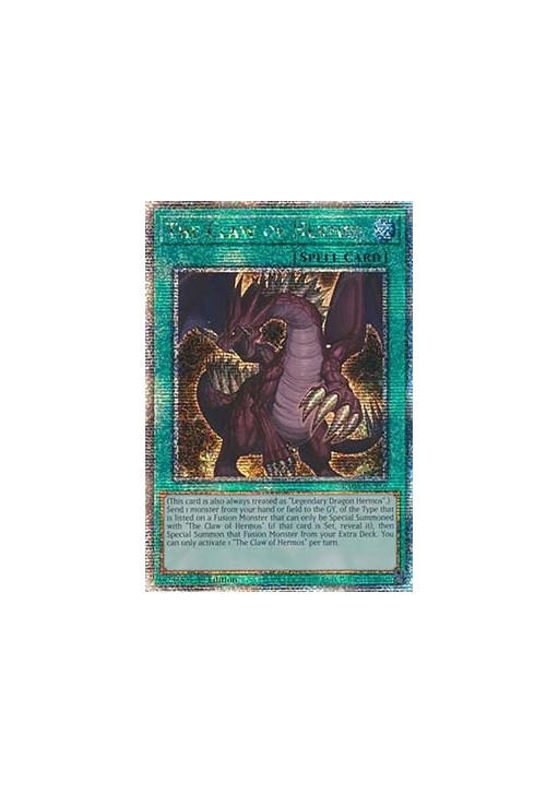 The Claw of Hermos (V.2 - Quarter Century Secret Rare)
