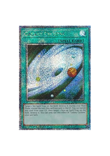 Galaxy Cyclone (V.2 - Quarter Century Secret Rare)