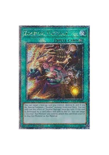 Zoodiac Barrage (V.5 - Quarter Century Secret Rare)