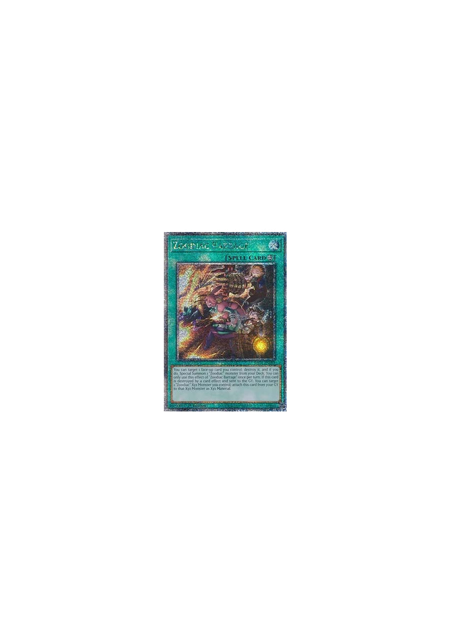 Zoodiac Barrage (V.5 - Quarter Century Secret Rare)