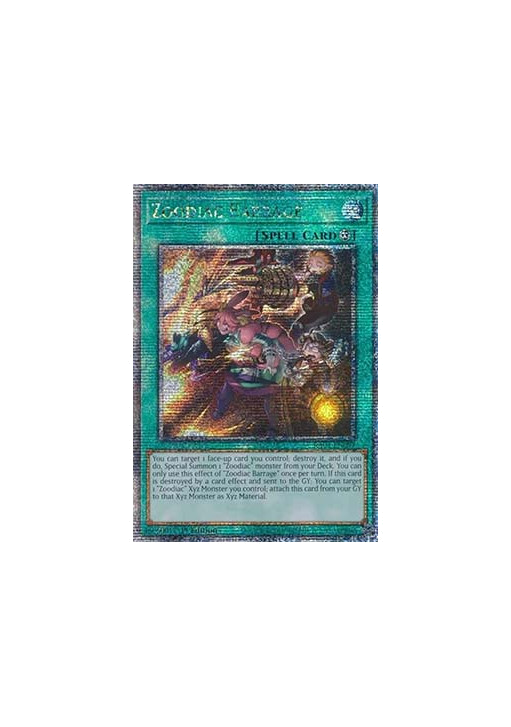 Zoodiac Barrage (V.5 - Quarter Century Secret Rare)