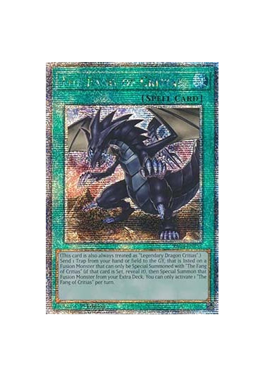The Fang of Critias (V.2 - Quarter Century Secret Rare)
