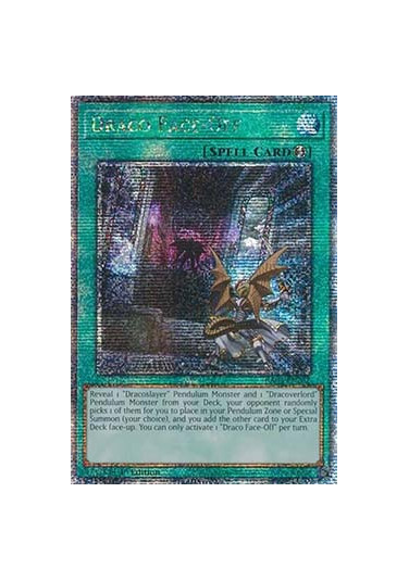 Draco Face-Off (V.2 - Quarter Century Secret Rare)