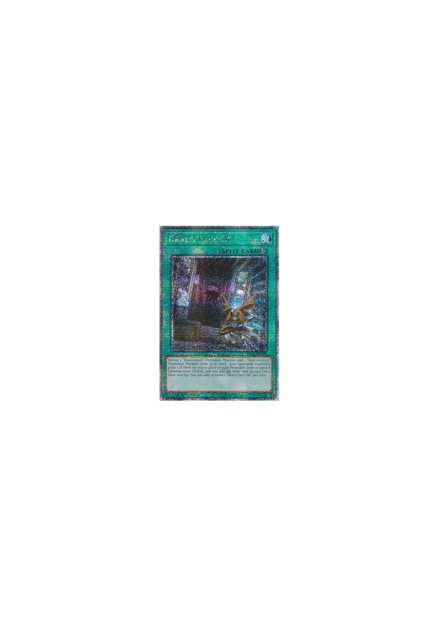 Draco Face-Off (V.2 - Quarter Century Secret Rare)