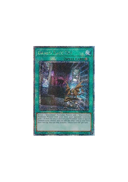 Draco Face-Off (V.2 - Quarter Century Secret Rare)