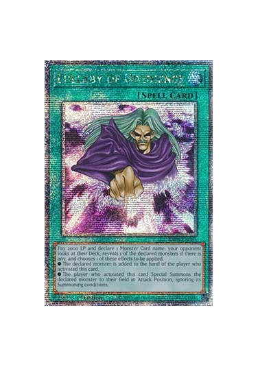 Lullaby of Obedience (V.5 - Quarter Century Secret Rare)