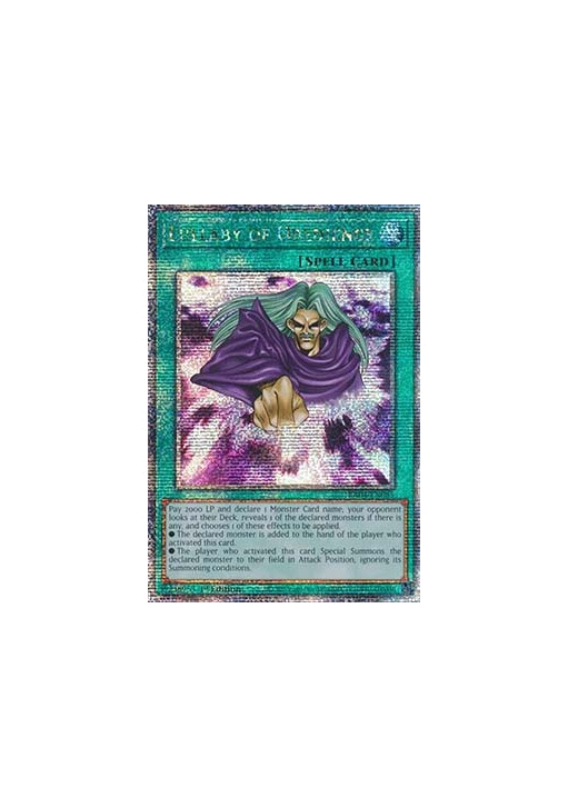 Lullaby of Obedience (V.5 - Quarter Century Secret Rare)