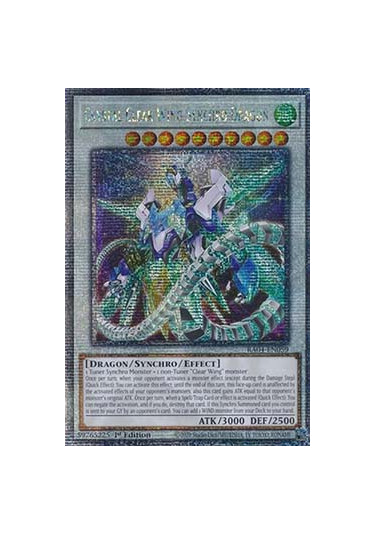 Crystal Clear Wing Synchro Dragon (V.5 - Quarter Century Secret Rare)