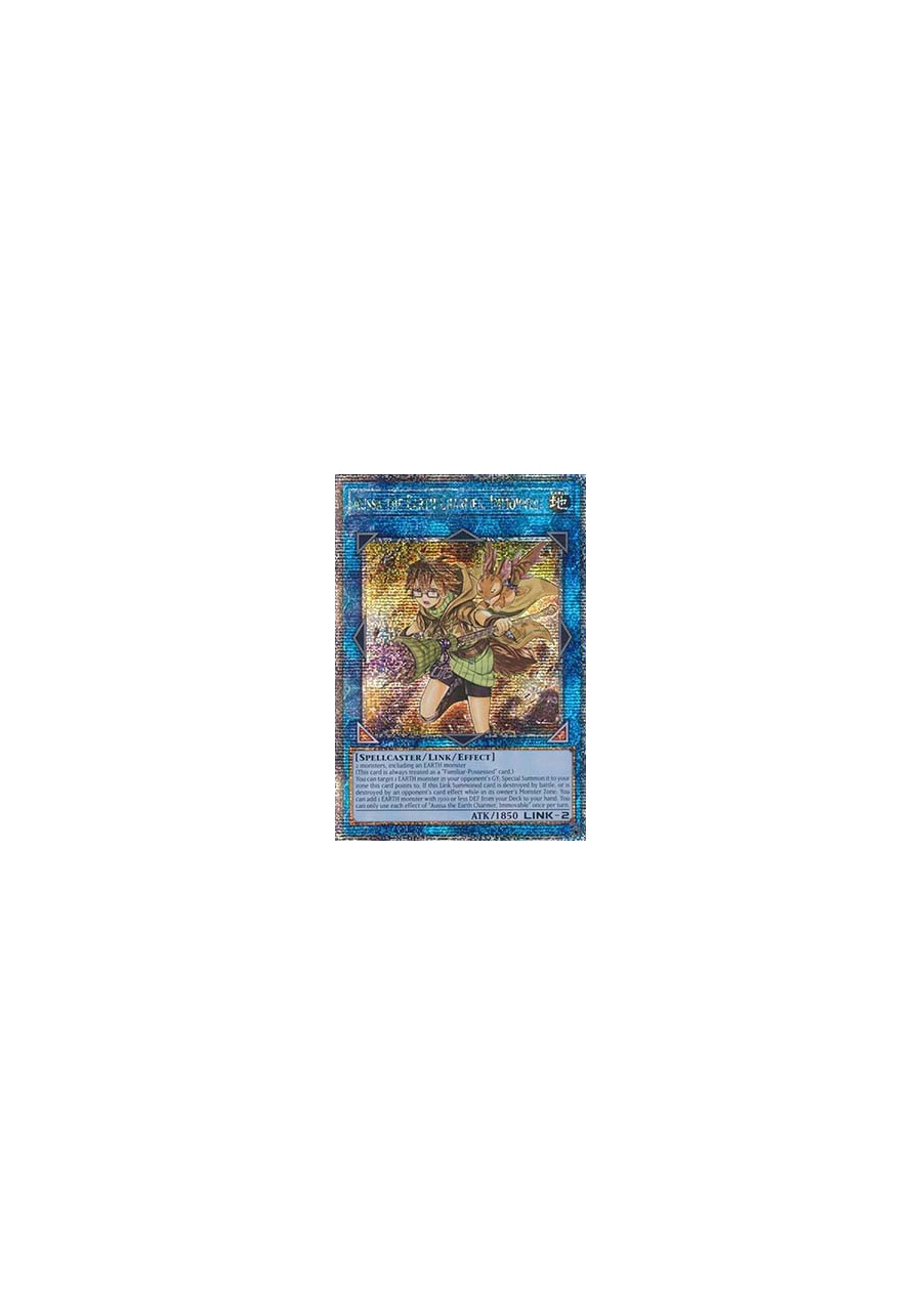 Aussa the Earth Charmer, Immovable (V.5 - Quarter Century Secret Rare)