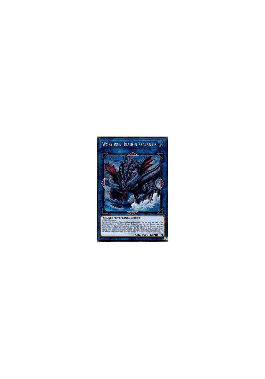 Worldsea Dragon Zealantis (V.5 - Quarter Century Secret Rare)