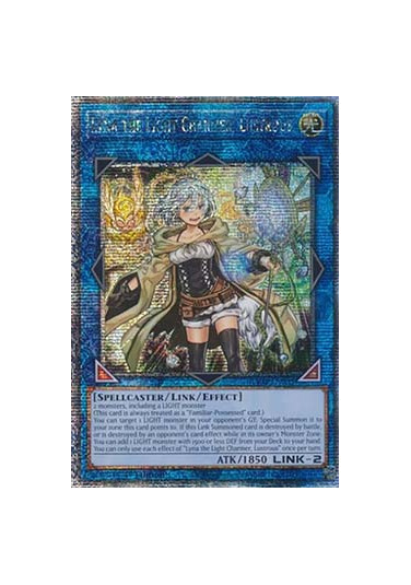 Lyna the Light Charmer, Lustrous (V.5 - Quarter Century Secret Rare)