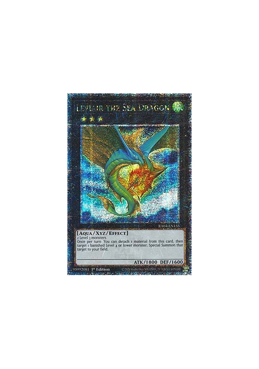 Leviair the Sea Dragon (V.2 - Quarter Century Secret Rare)