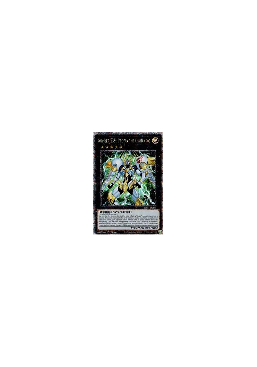 Number S39: Utopia the Lightning (V.2 - Quarter Century Secret Rare)