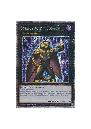 Steelswarm Roach (V.2 - Quarter Century Secret Rare)