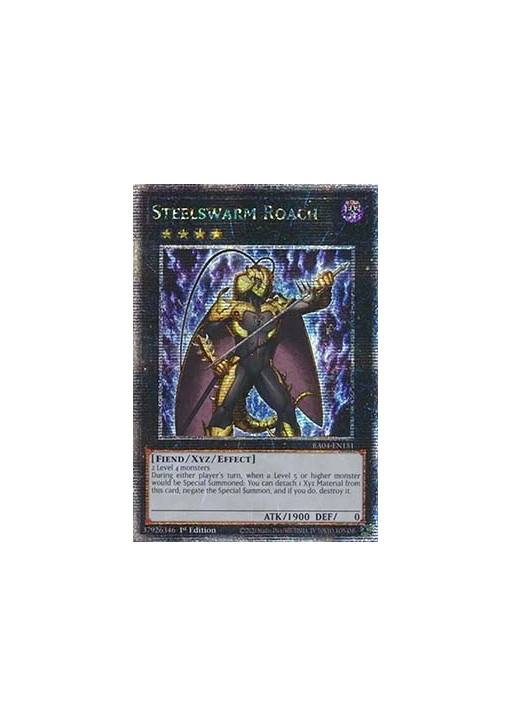 Steelswarm Roach (V.2 - Quarter Century Secret Rare)