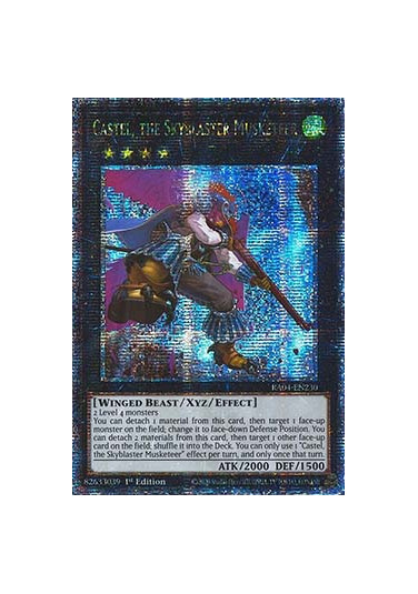 Castel, the Skyblaster Musketeer (V.2 - Quarter Century Secret Rare)
