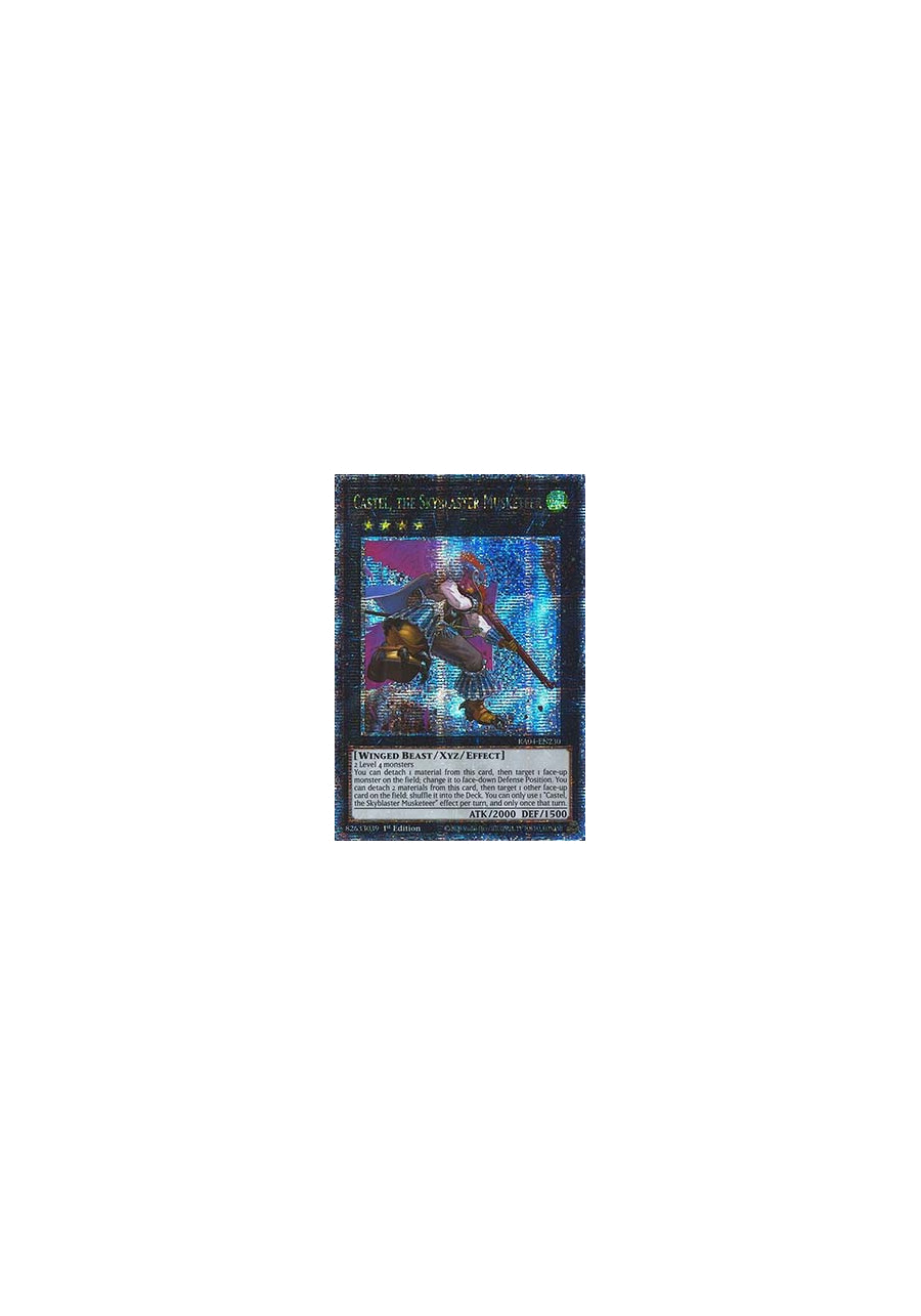 Castel, the Skyblaster Musketeer (V.2 - Quarter Century Secret Rare)