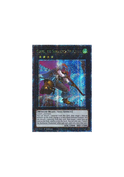 Castel, the Skyblaster Musketeer (V.2 - Quarter Century Secret Rare)
