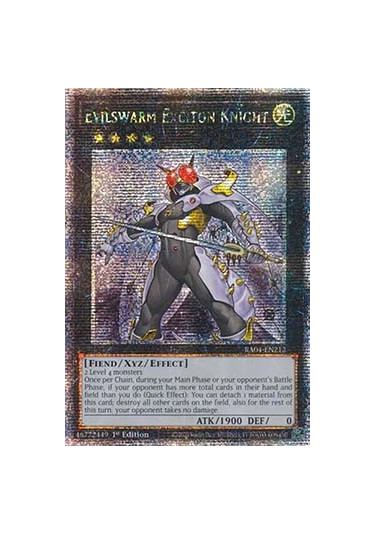 Evilswarm Exciton Knight (V.2 - Quarter Century Secret Rare)