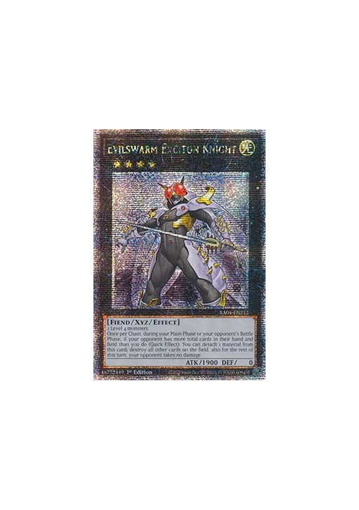 Evilswarm Exciton Knight (V.2 - Quarter Century Secret Rare)