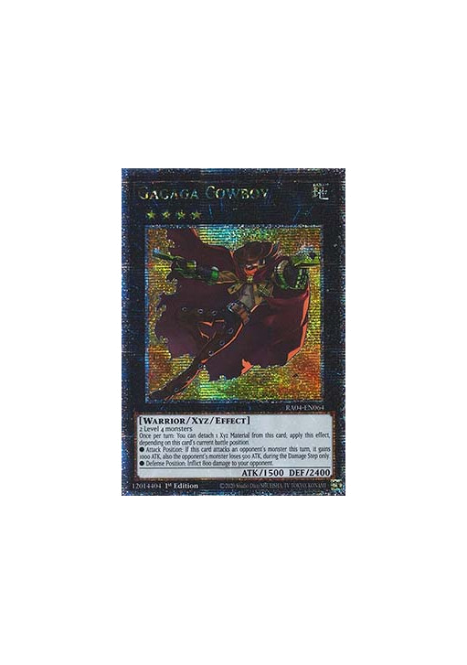 Gagaga Cowboy (V.5 - Quarter Century Secret Rare)