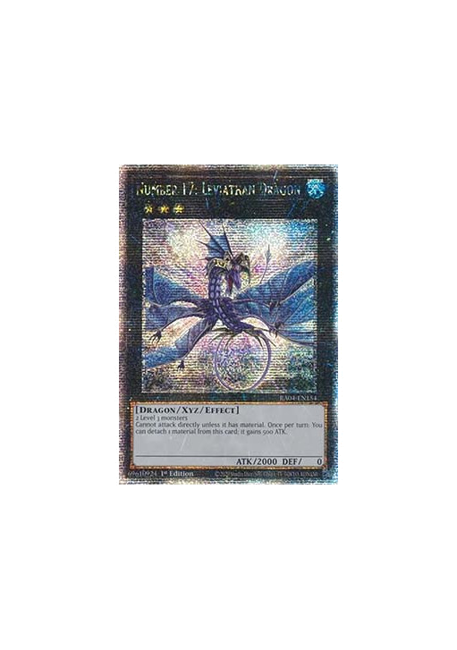 Number 17: Leviathan Dragon (V.2 - Quarter Century Secret Rare)