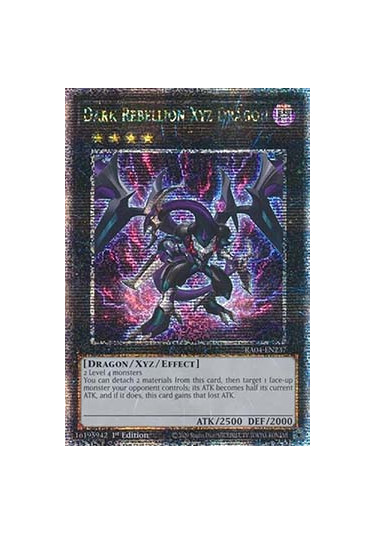 Dark Rebellion Xyz Dragon (V.2 - Quarter Century Secret Rare)