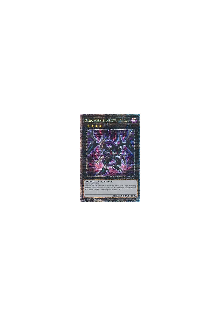 Dark Rebellion Xyz Dragon (V.2 - Quarter Century Secret Rare)