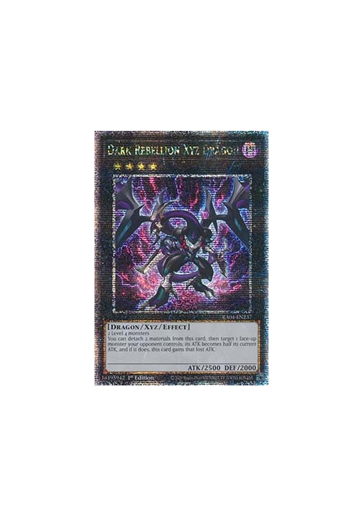 Dark Rebellion Xyz Dragon (V.2 - Quarter Century Secret Rare)
