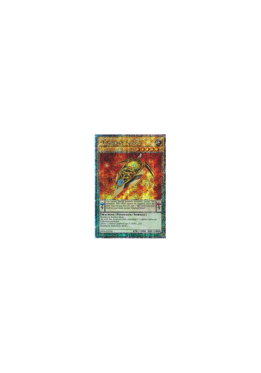 Qliphort Scout (V.2 - Quarter Century Secret Rare)