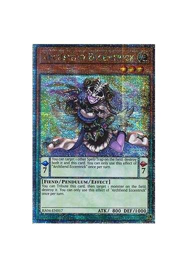 Archfiend Eccentrick (V.5 - Quarter Century Secret Rare)