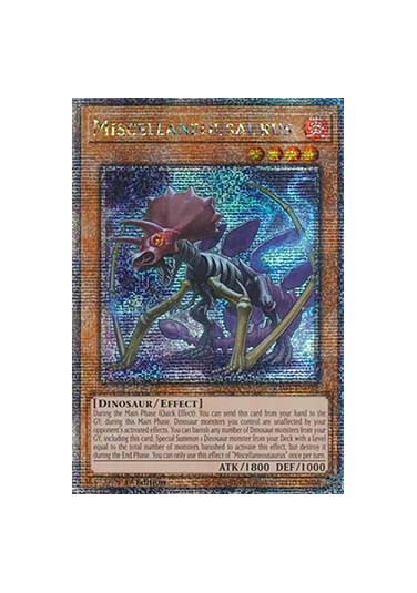 Miscellaneousaurus (V.5 - Quarter Century Secret Rare)