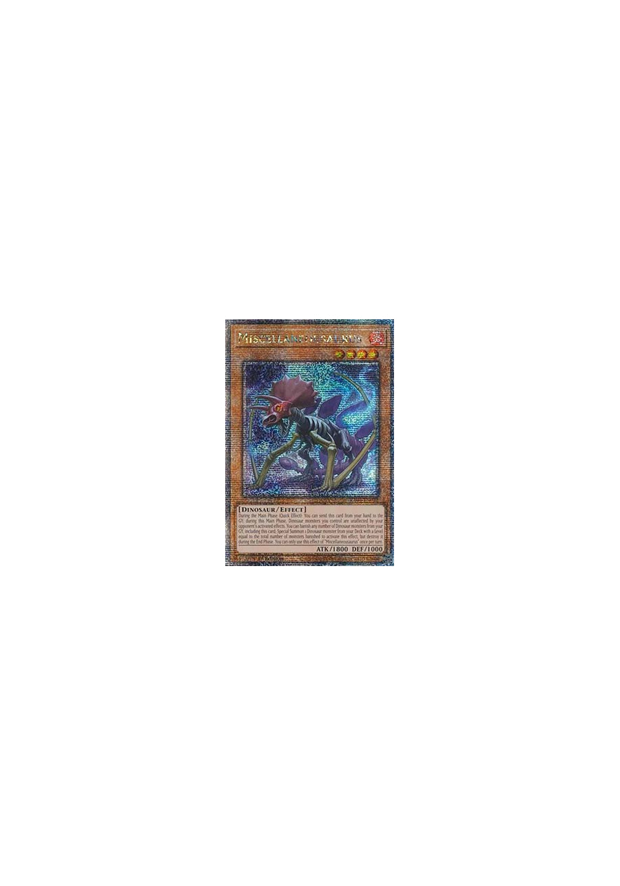 Miscellaneousaurus (V.5 - Quarter Century Secret Rare)