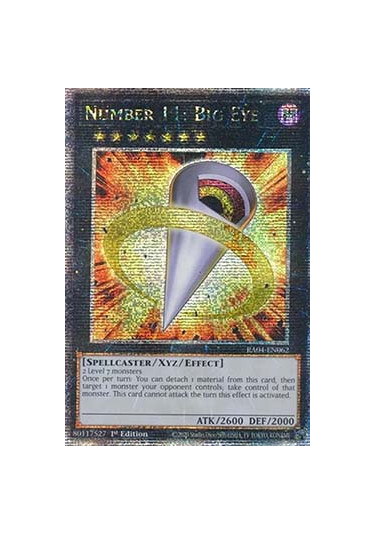 Number 11: Big Eye (V.5 - Quarter Century Secret Rare)
