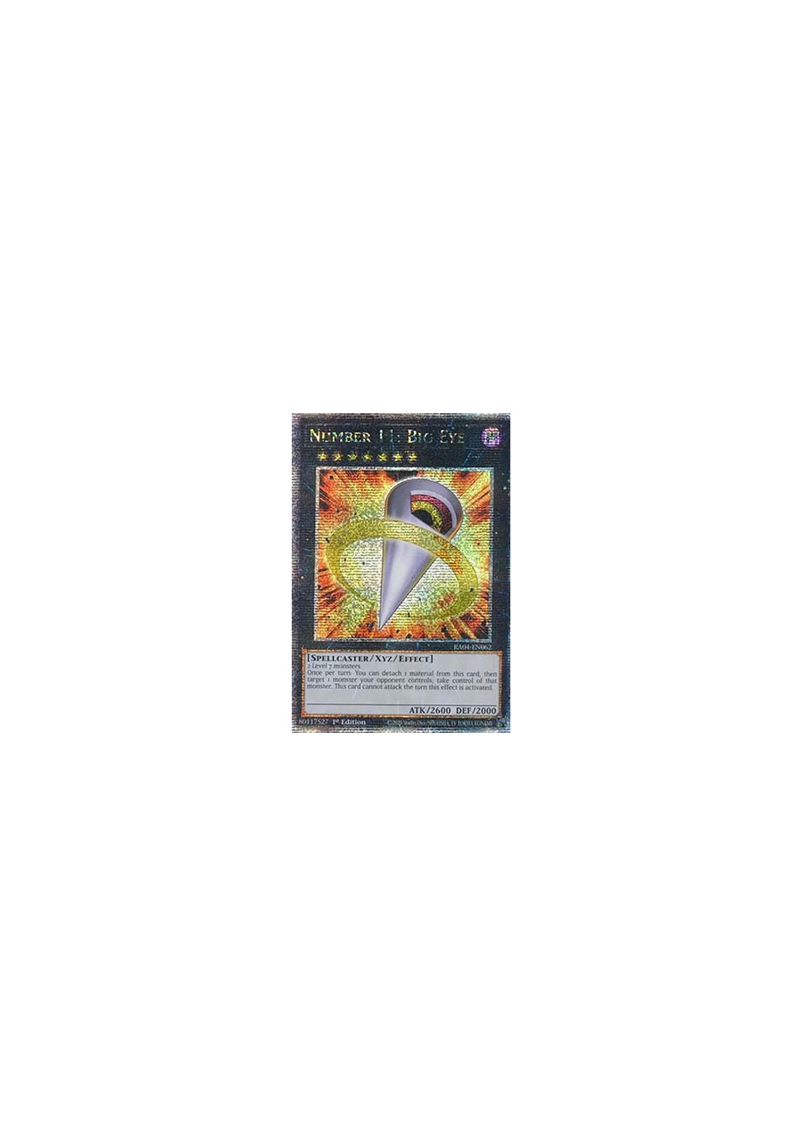 Number 11: Big Eye (V.5 - Quarter Century Secret Rare)