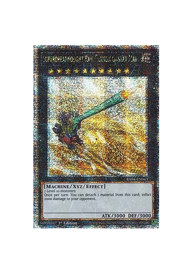 Superdreadnought Rail Cannon Gustav Max (V.5 - Quarter Century Secret Rare)