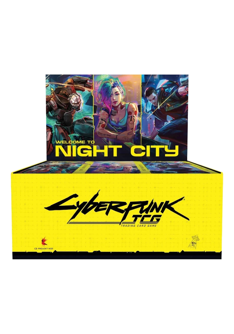CYBERPUNK TCG - WELCOME TO NIGHT CITY - STARTER DECK - THE HEIST - ENG