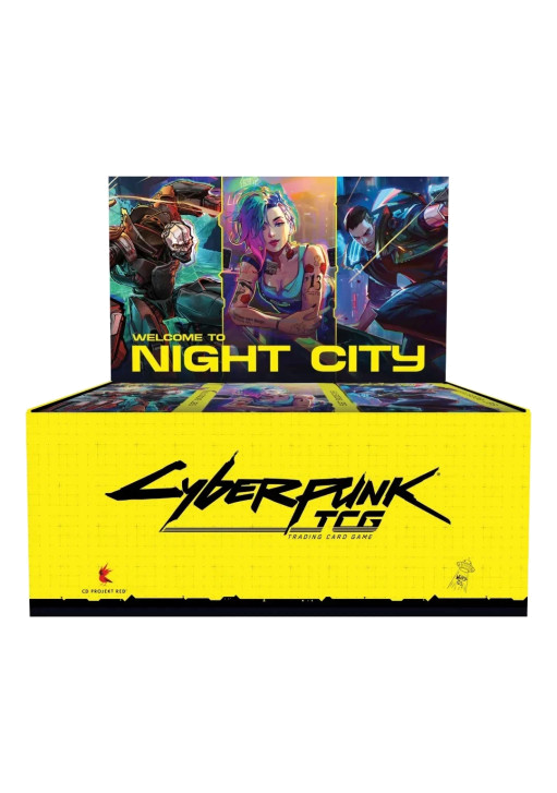 CYBERPUNK TCG - WELCOME TO NIGHT CITY - STARTER DECK - EMBRACING POWER - ENG